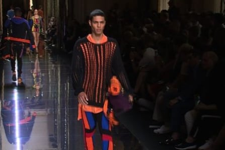 Balmain - MENSWEAR collection Spring/Summer 2017 in Paris (with interview)