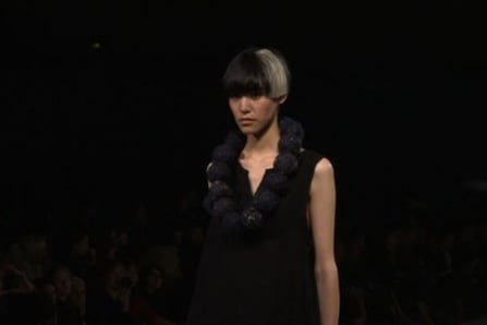 Yohji Yamamoto Spring Summer Women Collection 2013 in Paris (itw)