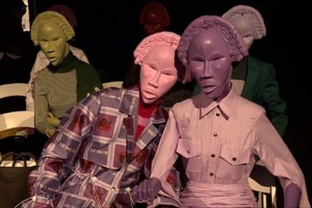 Thebe Magugu: Women's Autumn/Winter 2020/21 presentation in Paris (with interview)