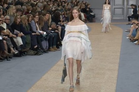 Chloé- Fashion Show Ready to Wear Spring-Summer 2016 in Paris (with interview)