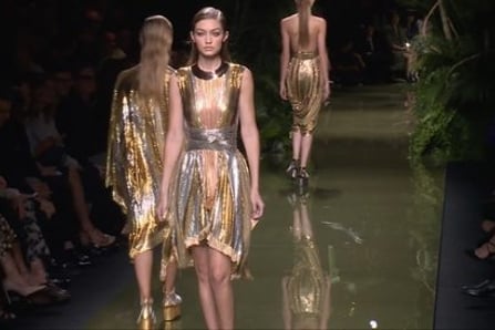 Balmain - Collection Spring/Summer 2017 in Paris ( with interview )