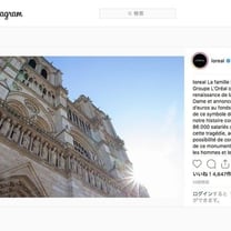 ノートルダム大聖堂再建に支援の輪広まる、ロレアルグループは2億ユーロ寄付を表明