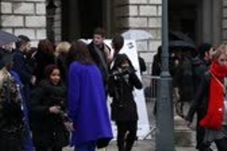 John Rocha Women's Fall/Winter 2014/15 Collection in London (with itw)