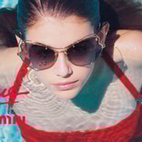Kaia Gerber takes a dip for major Miu Miu campaign