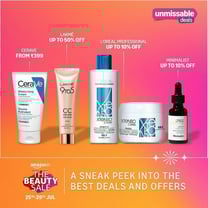 Amazon Beauty to discount over 250 brands during flagship sale