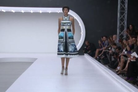 Mary Katrantzou Spring Summer Collection 2013 in London (ITW)