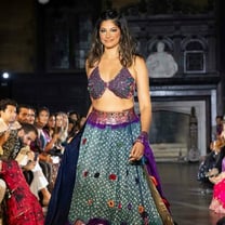 Raas the Global Naari showcases womenswear collection during New York Fashion Week