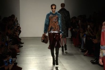 Custo Barcelona - Women's & Men's Autumn/Winter 2017-18 collection in New York (with interview)
