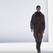 Courrèges returns to menswear with a romantic yet sharp collection