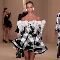 Balmain puts on a gourmet, bucolic picnic