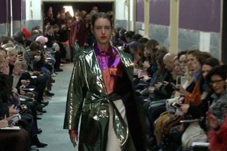 Arthur Arbesser Show - Women's Collection Autumn/Winter 2018/19 in Milan (with interview)