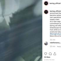 Группа Kering намерена стать углеродно-нейтральной