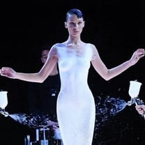 Coperni's spray-on dress is a viral hit on social media