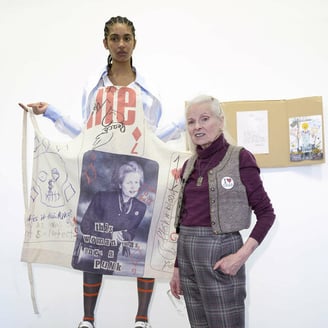 UK designer Vivienne Westwood's wardrobe set for charity auction