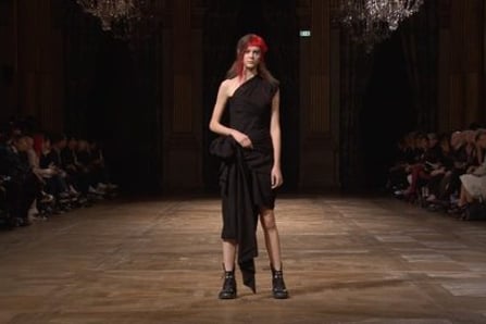 Yohji Yamamoto- Fashion Show Ready to Wear Spring-Summer 2016 in Paris (with interview)
