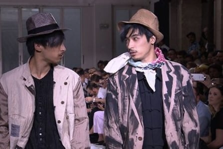 Yohji Yamamoto- Menswear Spring/Summer 2015 Collection in Paris