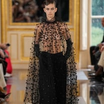 Paris: Valentino and Akris in reflective moods