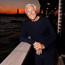 Armani in Venice on career, DNA, colleagues and his restless energy