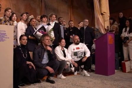 The prize giving for the 34th edition of the Hyères Festival of Fashion, Photography and fashion Accessories