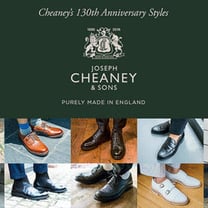 創業130周年「ジョセフ チーニー」が記念モデル発売、130人によるスタイリングを公開