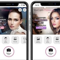 YouCam recrée en réalité augmentée des maquillages de défilés couture