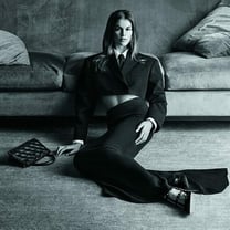Кайя Гербер снялась в новой кампании Valentino Black Tie