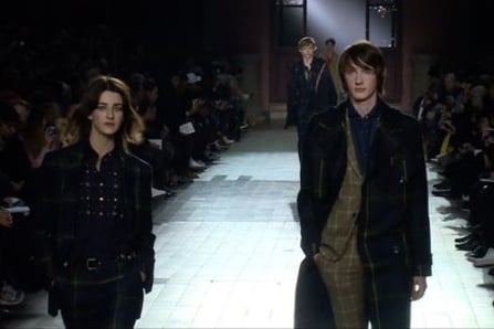 Paul Smith - Menswear & Womenswear collection Autumn/Winter 2017/18 in Paris ( with interview )