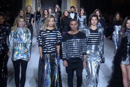 Balmain Show- Women's Collection Autumn/Winter 2018/19 in Paris