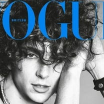 На обложке британского Vogue впервые только мужчина – Тимоти Шаламе