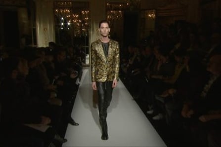 Rynshu Fashion show - MENS collection Autumn-Winter 2016/17 in Paris (with interview)