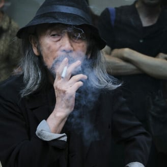 Yohji Yamamoto fetes new collection in rare New York visit