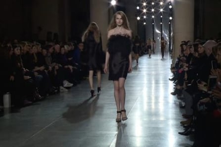 Topshop Unique- Womenswear Show Autumn/Winter 2015/16 in London with interview