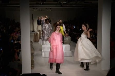 Molly Goddard Show- Women's collection Spring/Summer 2018 in London