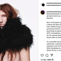 アン ドゥムルメステール、新クリエイティブディレクターにルドヴィック・ド・サン・セルナンを就任