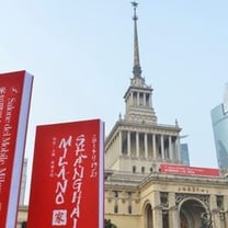Salone del Mobile.Milano Shanghai von Besuchern überrannt