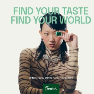 Fenwick launches autumn 'taste is for everyone' campaign