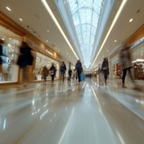 La afluencia a los centros comerciales aumenta un 3,9 % durante el mes de agosto