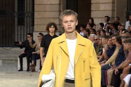 Berluti Fashion Show - Menswear Spring/Summer Collection 2018 (with interview)