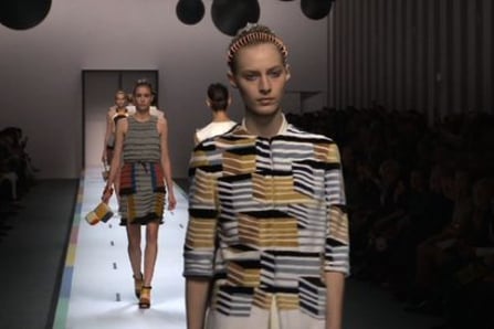 Fendi Spring Summer Women Collection 2013 in Milan